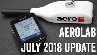 AeroLab Cycling Sensor July 2018 Tech Update [upl. by Enier]