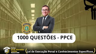 1000 QUESTÕES  POLÍCIA PENALCE Prof RonaldoJúnior [upl. by Nai]