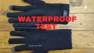 Sealskinz Waterproof Gloves Review hiking best review [upl. by Annohsak]