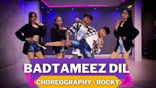 Badtameez Dil  Dance Cover  Ye Jawani Hai Deewani  Rock On Dance Group  Choreography  Rocky [upl. by Tram]