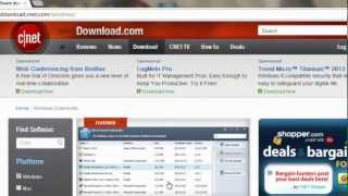 How To Download Software From Cnetcom [upl. by Ha93]