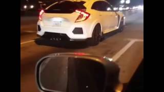 2017 Honda Civic Type R Prototype Championship White in Socal edited YouTube 360p [upl. by Sachs]