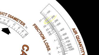 Air Duct Calculators Ductulator [upl. by Nnasus325]