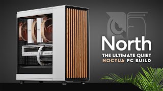 You Will Fall in Love Again  Fractal North White Gaming PC Build  Noctua NHD15 RTX 4080 [upl. by Aksoyn685]