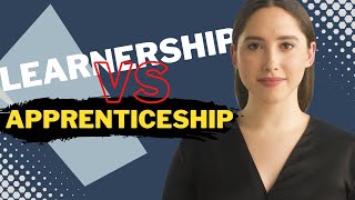 LEARNERSHIPS versus APPRENTICESHIPS  Bconsult [upl. by Nahtannhoj]