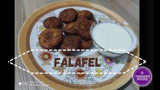 Crispy Fried Chickpea Fritter Recipe  Falafel  Nohut Köftesi tarifi howto falafel veganrecipes [upl. by Annairdua]