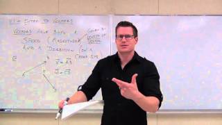 Calculus 3 Lecture 111 An Introduction to Vectors [upl. by Grunberg]