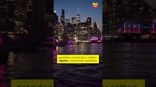 El Origen del Apodo Gran Manzana para Nueva York 🍎✨ curiosidades sabiasque cuantosabes [upl. by Cloutman950]