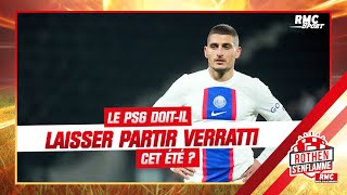 PSG  Ménez na pas encore perdu espoir pour Verratti Rothen veut le laisser partir [upl. by Hadihahs567]