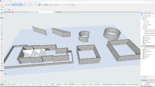 ARCHICAD  Lezione 11  Disegno di Muri BIM su Disegno 2D Gestione Programma Progetto Appartamento [upl. by Carole863]