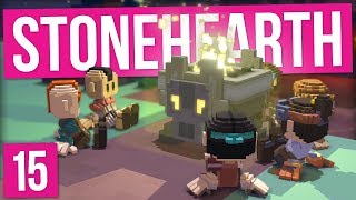 Stonehearth  GOLEM CRAFTING 15 [upl. by Alyos]