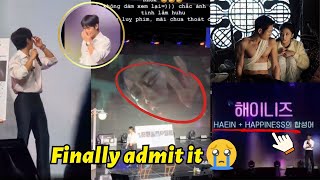 Jisoos acting made Hae In emotional The actual reason why he can’t see Jisoo during fan meeting🥺 [upl. by Helmer897]