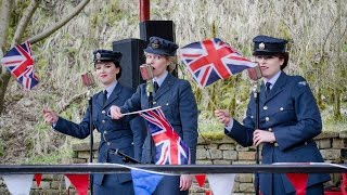 The Bluebird Belles at Crich 1940s Weekend [upl. by Nocam]