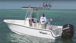 MAKO Boats 214 CC Walk Around Review with Captain Diego Toiran [upl. by Servetnick446]