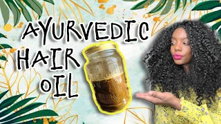 DIY AYURVEDIC HAIR OIL FOR MASSIVE HAIR GROWTH Use 2 to 3 times a week for extreme hair growth [upl. by Aural]