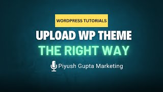 How To Upload and Install WordPress Theme in 2024 [upl. by Carpet]