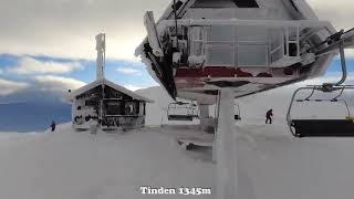 Skiing in Hemsedal Roni amp Tinden [upl. by Jala]