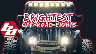 Best OffRoad Lights Installing the Baja Designs XL Linkable light bar on my Jeep Wrangler [upl. by Hayikat823]