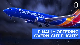 Welcome To The RedEye Southwest Schedules Its 1st Ever Overnight Flights [upl. by Rebeh]