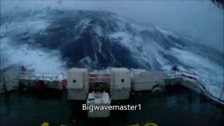 Wester storm op de Noordzee GO 23 [upl. by Ekralc987]