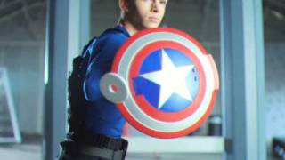 Captain Americas iconic Shield artistry captainamerica [upl. by Odrawde]