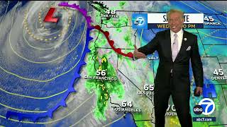 Southern California storms to bring heavy rain possible flooding [upl. by Aletsirc313]