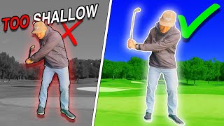 Have a Steeper Golf Swing to Compress your Irons [upl. by Micheal982]