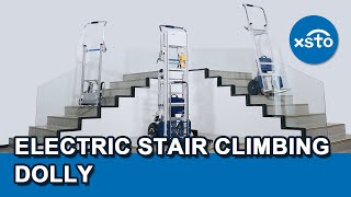 Electric Stair Climbing Dolly of XSTO You deserved an easier way [upl. by Ihcas465]