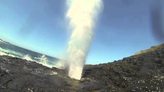 Small Blow Hole Kiama NSW [upl. by Arahas]