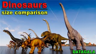 Dinosaurs Size Comparison 🦖🦕 Which Dinosaurs is the biggest [upl. by Pacificas209]