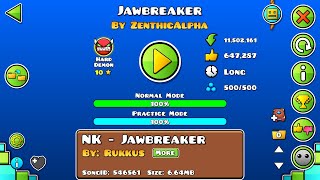 Jawbreaker 100 Hard Demon By quotZenthicAlphaquot [upl. by Hcirdeirf]