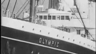 RMS Olympic quotThe Last Voyagequot British Movietone 1935 OlympicWS Opening Titles [upl. by Thomasin990]