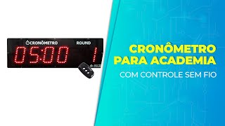 Cronômetro Digital Multeletronic para Academia Crossfit Tabata Lutas [upl. by Rodolphe]