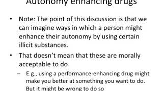 Autonomy addiction paternalism and drugs [upl. by Odnala471]