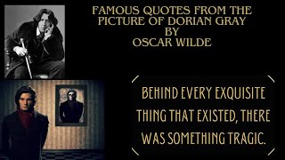 Famous Quotes from quotThe Picture of Dorian Grayquot [upl. by Ellett28]