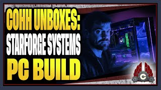 CohhCarnage Unboxes Starforge Systems PC Build [upl. by Htebazile12]