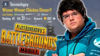 TECNOSH JOGANDO PUBG MOBILE NOVO RECORDE [upl. by Nnayram]