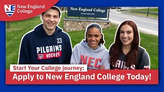 Start Your College Journey Apply to New England College Today [upl. by Eednar196]