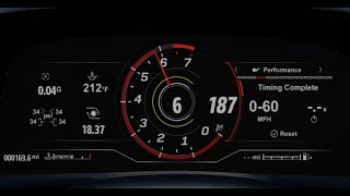 FH5 2022 Cadillac CT4V Blackwing Top Speed Test [upl. by Kriste]