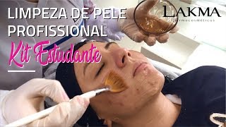 Limpeza de Pele Profissional Kit Estudante  Lakma [upl. by O'Neill]