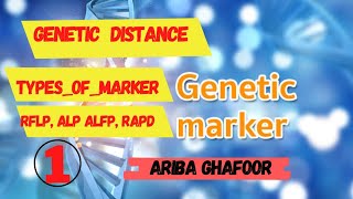 Genetic Marker by Ariba Ghafoor UrduHindi botanyzoom12145 [upl. by Yerag553]