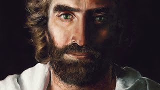 Drawing Akiane Kramariks painting of Jesus Christ [upl. by Anaitsirk]