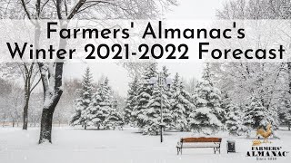 Extended Winter Forecast for 20212022 [upl. by Yruy]