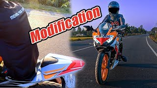 আমার Repsol হালকা Mod করলাম। CBR 150R Modification  Tajul Islam [upl. by Akihsat619]