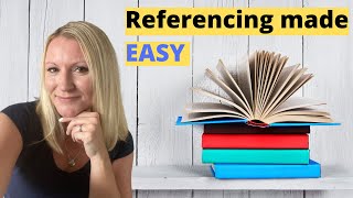 Harvard Referencing Made Easy  Simple Harvard Referencing Tutorial [upl. by Esertak]