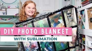 How to Make Sublimation Photo Blankets [upl. by Tocs933]