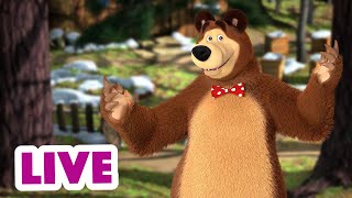 🔴 LIVE Máša a Medvěd 🐻👧🌍🎨 Všechny barvy země 🎨🌍 Masha and the Bear [upl. by Medin]