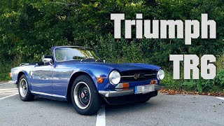 Triumph TR6  A real drivers car [upl. by Eldwen647]