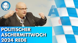 Politischer Aschermittwoch 2024 Rede Stephan Protschka [upl. by Thurmann718]