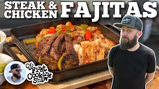 How to Make Steak amp Chicken Fajitas  Blackstone Griddles [upl. by Aprilette]